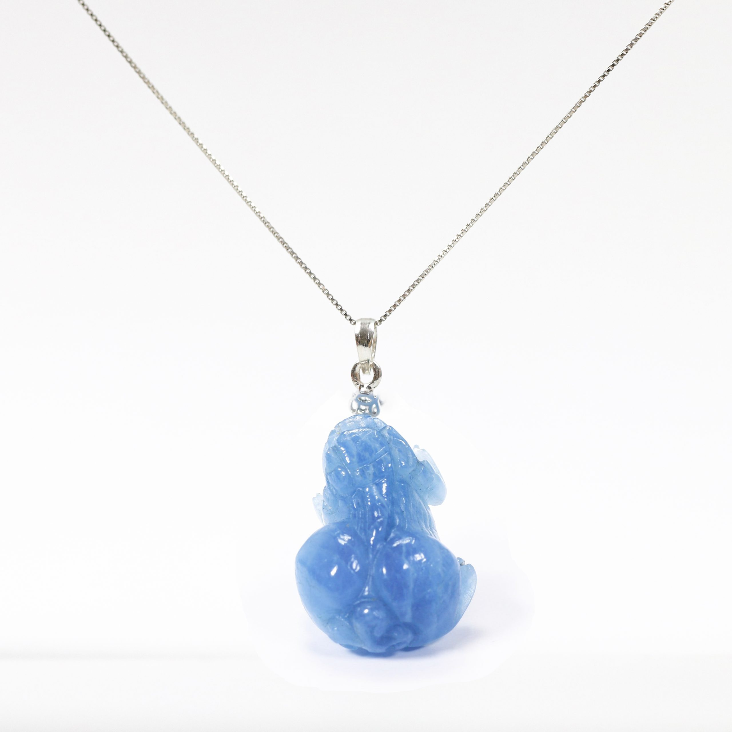 Aquamarine Pixiu Pendant